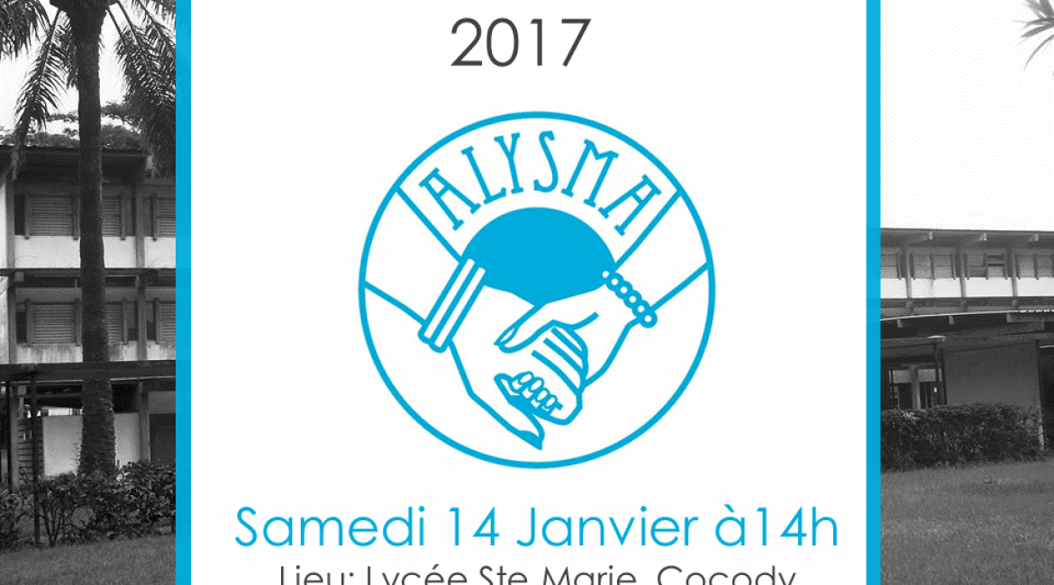 Assemblée Générale de l’ALYSMA le 14 janvier 2017