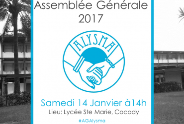 Assemblée Générale de l’ALYSMA le 14 janvier 2017