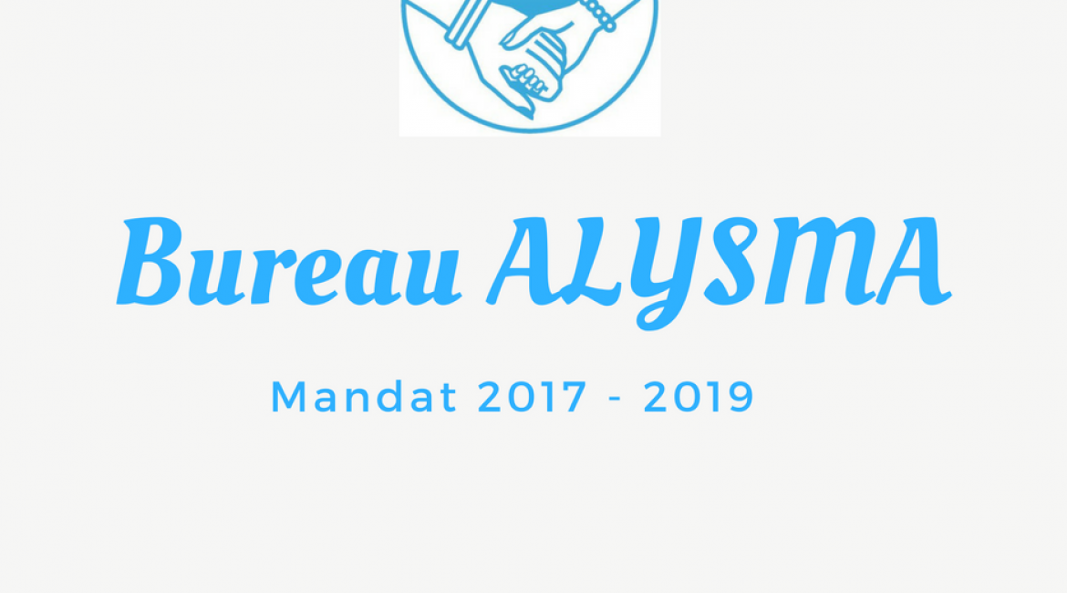 Le nouveau bureau Alysma 2017 – 2019