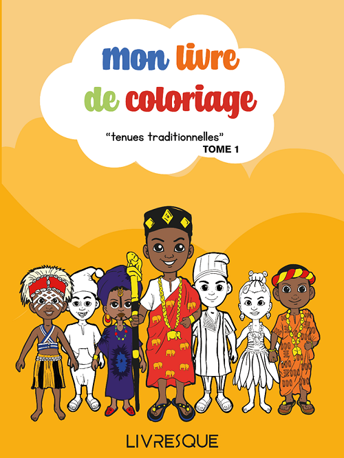 Yehni Djidji propose un livre de coloriage avec son agence littéraire Livresque